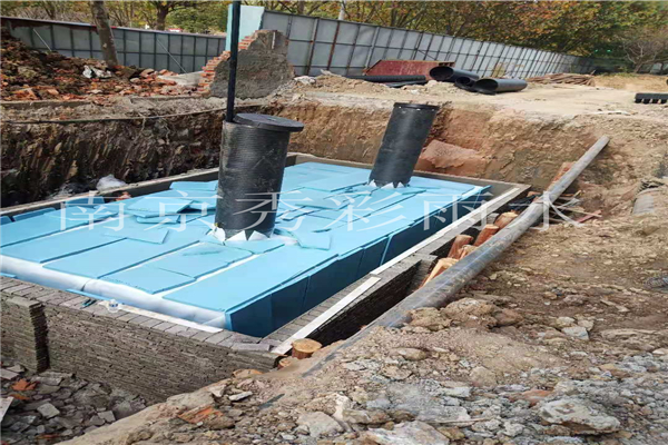 山西晉城文化藝術中心500方雨水收集系統(tǒng)